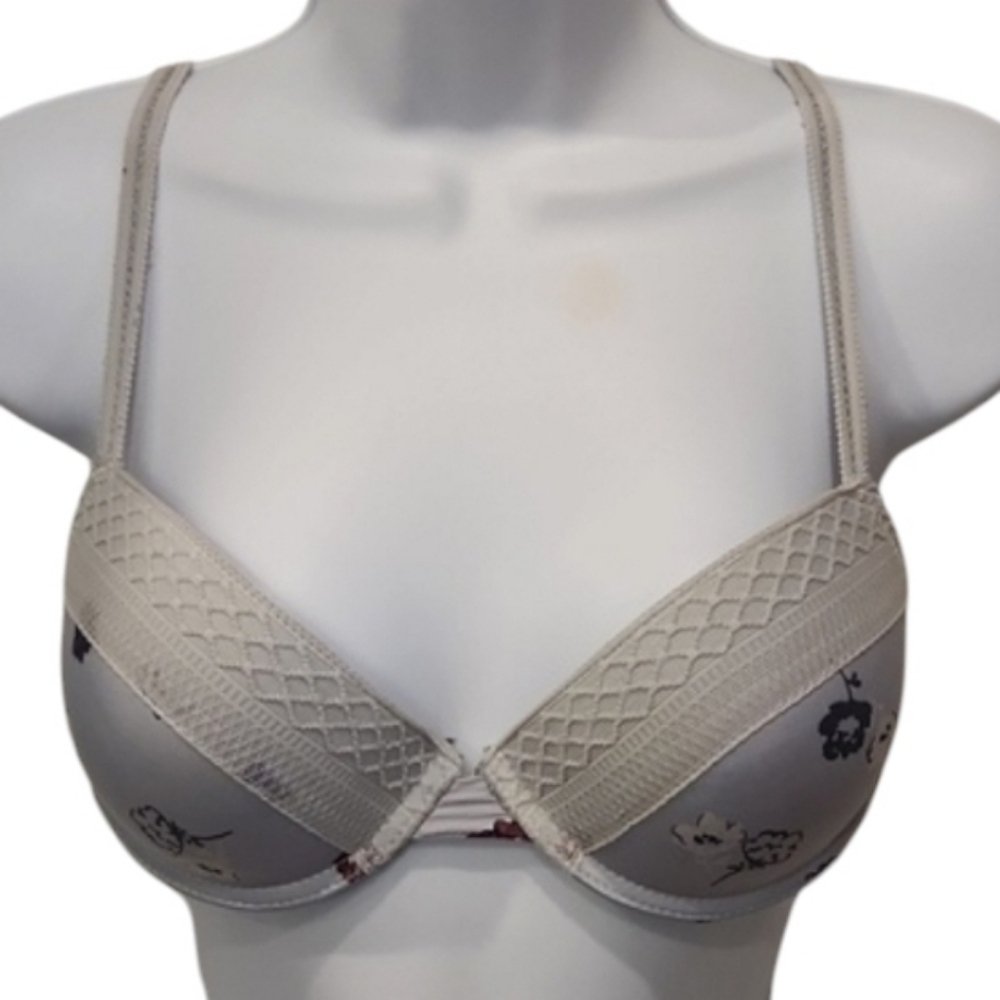 Kensie Floral Padded Push Up Bra